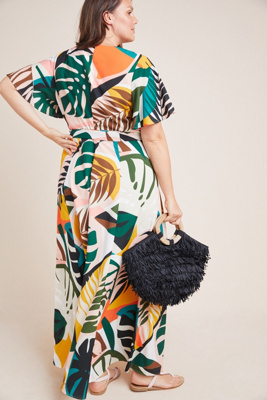 hutch tropical maxi dress