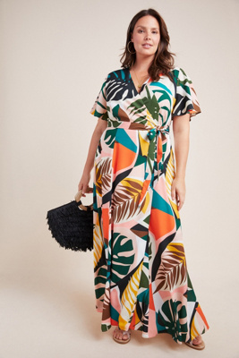 hutch tropical maxi dress