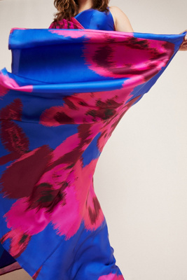 harper floral wrap dress