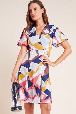 anthropologie mini dress