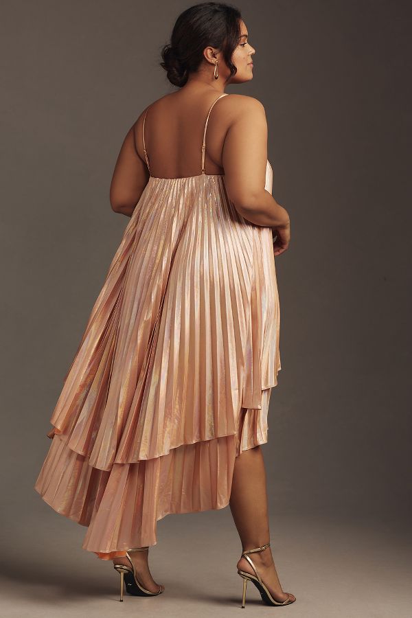 Slide View: 3: Hutch Layered Pleats Dress