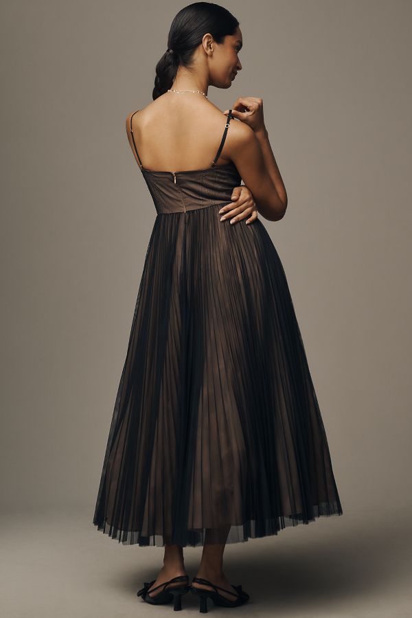 Slide View: 2: Hutch Bustier Maxi A-Line Dress