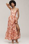 Thumbnail View 1: Hutch Beanie Floral Scoop-Neck Maxi Dress