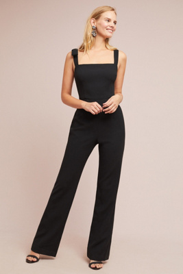 black halo petite jumpsuit
