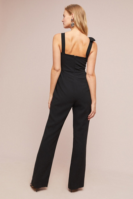 black halo petite jumpsuit