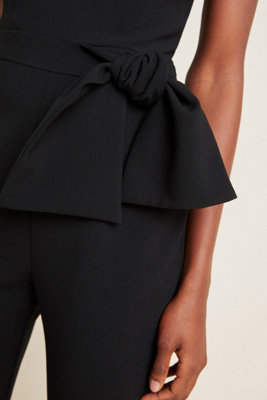 black halo petite jumpsuit