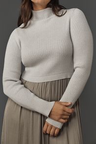 Slide View: 8: The Thea Twofer Sweater Dress