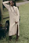 Thumbnail View 1: By Anthropologie Long-Sleeve Midi Jumper Dress