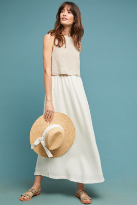 layered jumper dress