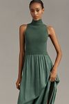 Vista en miniatura 3: The Thea Mockable Sleeveless Midi Jumper Dress