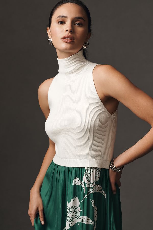 Slide View: 2: The Thea Twofer Sweater Dress: Sleeveless Edition