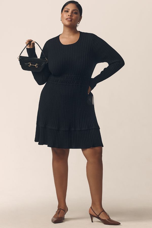 Slide View: 6: The Somerset Mini Dress: Sweater Edition