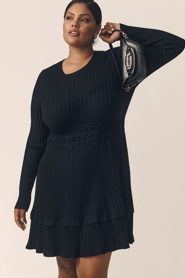 Slide View: 4: The Somerset Mini Dress: Sweater Edition