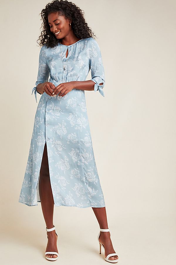 Slide View: 1: Maya Floral Midi Dress