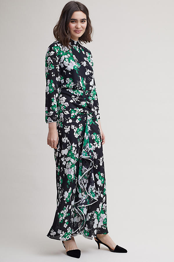 Rixo London Lucy Printed Midi Dress | Anthropologie UK