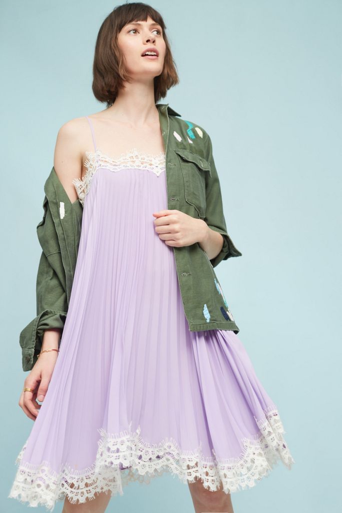slip dress anthropologie