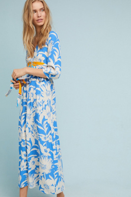 anthropologie maeve floral dress