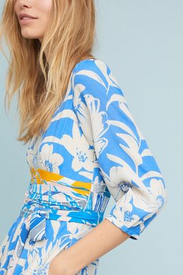 anthropologie kimono dress