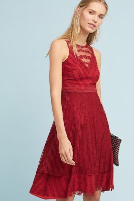 anthropologie lace dress