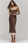 Thumbnail View 1: For Love & Lemons Daisy Mae Strapless Midi Dress