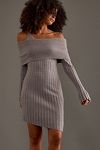 Thumbnail View 3: House of Sunny Chunky Rib Knit Mini Dress 