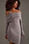 Thumbnail View 5: House of Sunny Chunky Rib Knit Mini Dress 