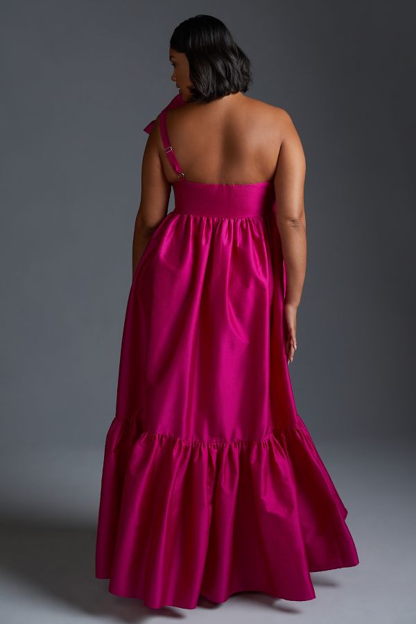 Slide View: 4: Atsu Bow Maxi Dress