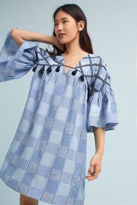 embroidered tunic dress uk