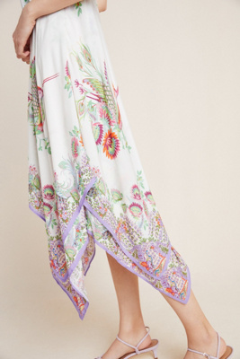 analise floral midi dress