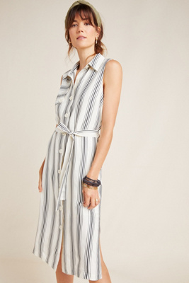 anthropologie shirt dress