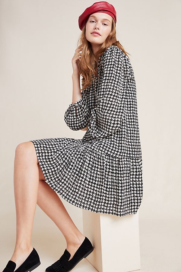 Slide View: 1: Sterling Houndstooth Tunic