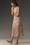 Thumbnail View 1: Endless Rose Sleeveless Textured Midi Dress