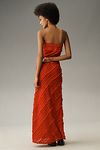 Thumbnail View 3: Endless Rose Strapless Textured Column Midi Dress