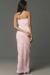 Thumbnail View 2: Endless Rose Strapless Textured Column Midi Dress