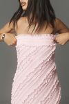 Thumbnail View 4: Endless Rose Strapless Textured Column Midi Dress