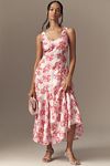 Thumbnail View 1: Endless Rose Sleeveless Scoop-Neck A-Line Midi Dress