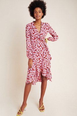 dvf carla tulip dress