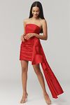 Thumbnail View 1: Mac Duggal Strapless Ruched Mini Dress