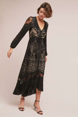 farm rio devore maxi dress