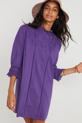 purple tunic dress