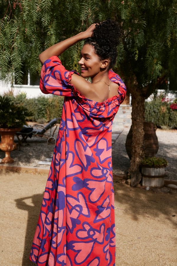 Farm Rio Amore Maxi Dress | Anthropologie UK