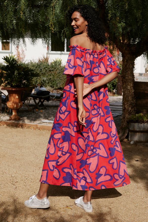 Farm Rio Amore Maxi Dress | Anthropologie UK