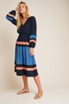 Aidy Colorblocked Midi Dress