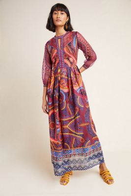 anthropologie maxi dresses