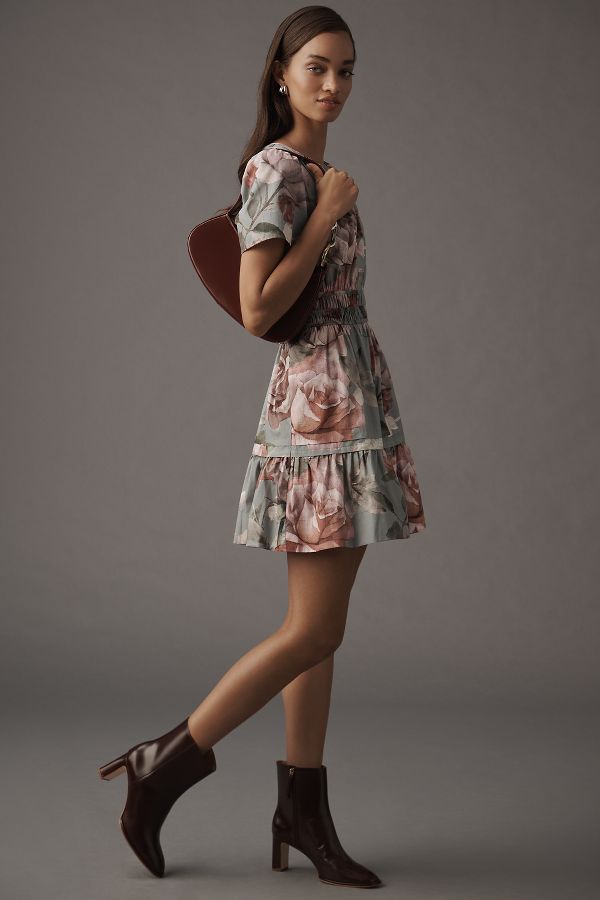 Slide View: 5: Loverly Grey x Anthropologie: The Somerset Mini Dress