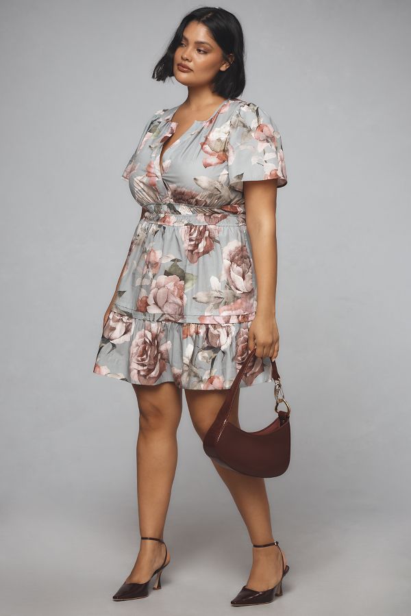 Slide View: 9: Loverly Grey x Anthropologie: The Somerset Mini Dress