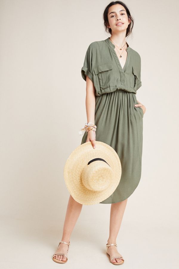 Mitra Utility Shirtdress