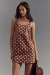 Thumbnail View 1: By Anthropologie Sleeveless Square-Neck Mini Dress