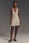 Thumbnail View 4: Maeve Sleeveless Halter Mini Dress