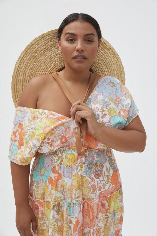Evie Floral Maxi Dress | Anthropologie UK